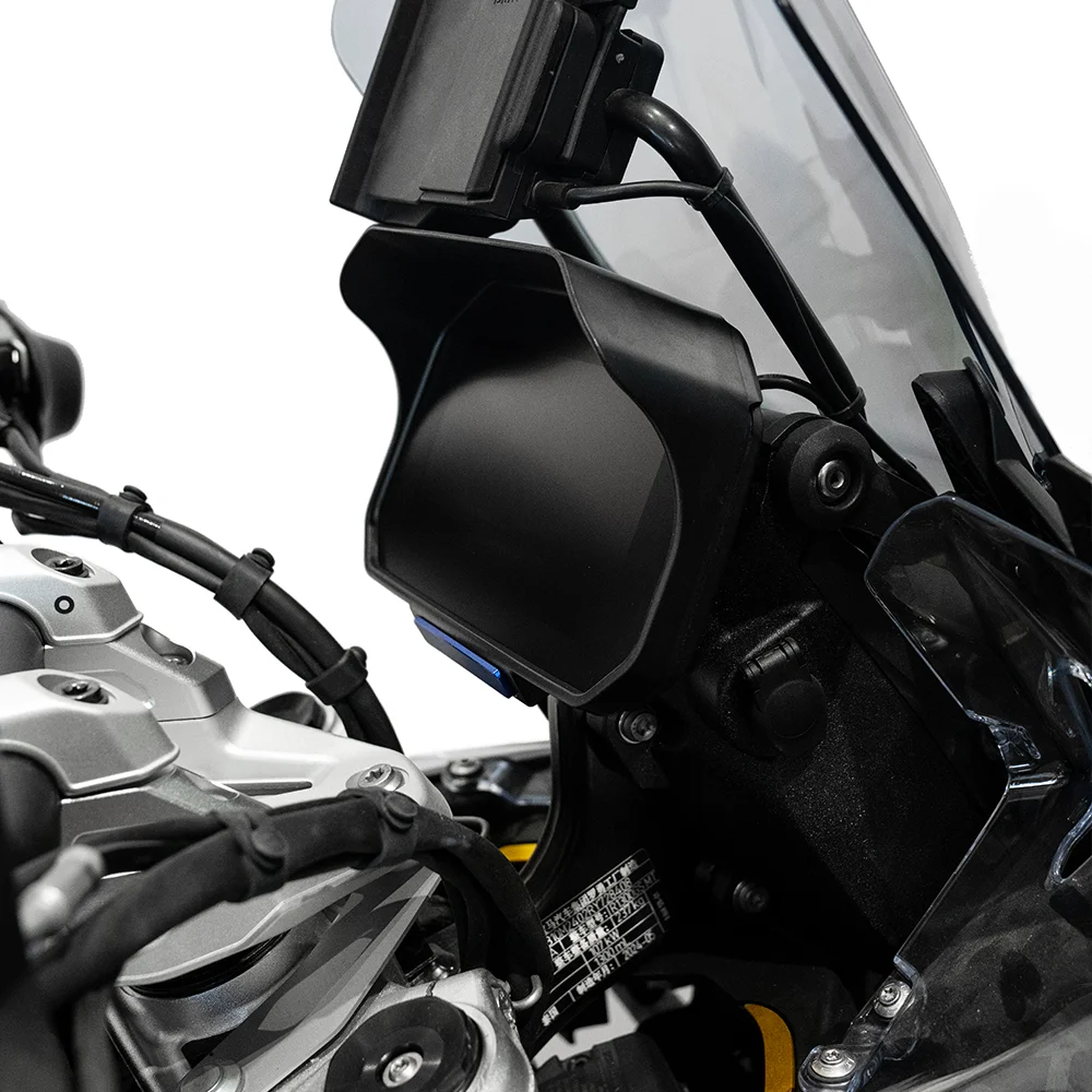 Фото Для BMW R1250GS R1200GS R1300GS F750GS F850GS F900GS F800GS S1000R S1000RR S1000XR F900R F900XR мотоциклетный инструмент солнечный счетчик козырек №3