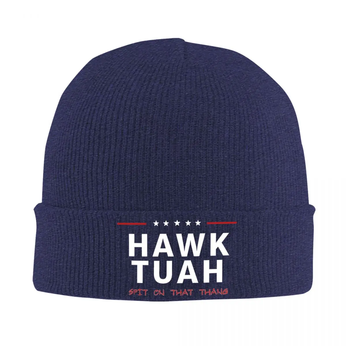 Hawk Tuah Meme вязаная шапка, зимняя шапка, теплая уличная шапка, шапка для мужчин и женщин