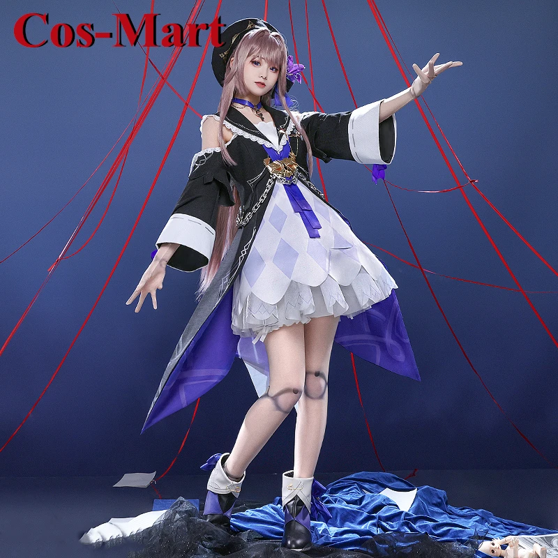 Костюм для косплея Cos-Mart Game Honkai: Star Rail Herta, Великолепная Милая униформа, женское искусственное платье