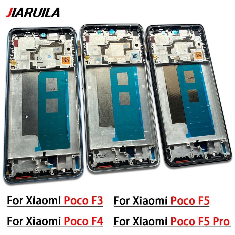 Корпус средняя рамка ЖК-панель Рамка для Xiaomi Poco F3 F4 F5 Pro передняя рамка Корпус рамка запасные части