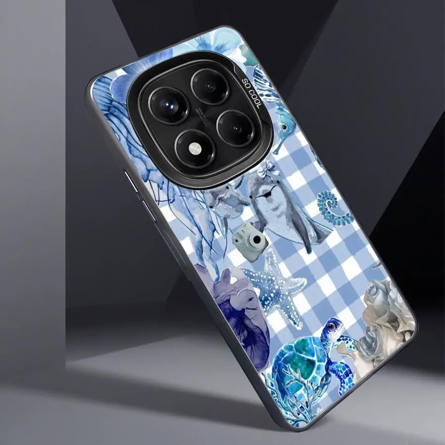 Фото Задний чехол для телефона Xiaomi Mi 12T Pro 11 Lite 13T Marinc Life Crabs Lobsters Cool №3