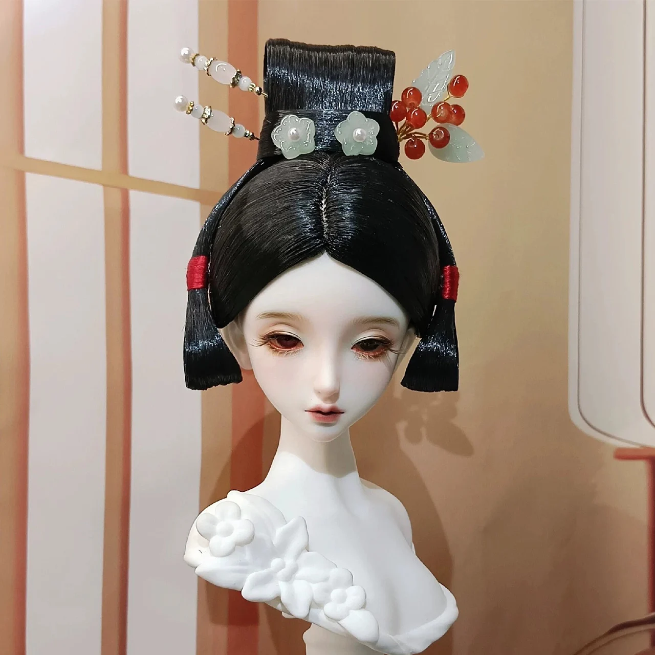 1/6 1/4 1/3 старинный парик Hanfu для шарнирного костюма, сказочные волосы, ретро парики для шарнирного/SD YOSD MSD SD13, аксессуары для кукол SSDF для большой девочки C2520