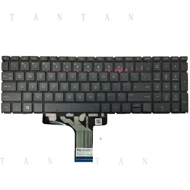 Фото НОВИНКА для HP Pavilion 15-EG 15-EH TPN-Q246 TPN-Q245 США/российская клавиатура ноутбукаT.T №3