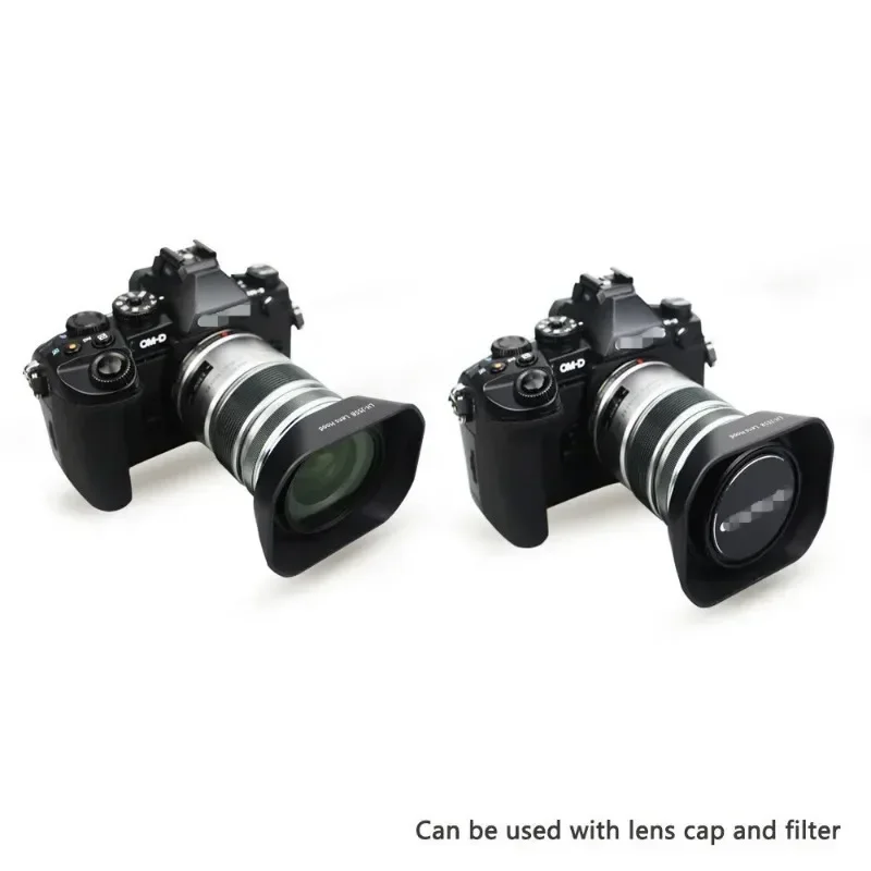 Бленда объектива LH-55B для объектива Olympus M.Zuiko ED 12-50 мм F3.5-6.3 EZ 9-18 мм F4.0-5.6