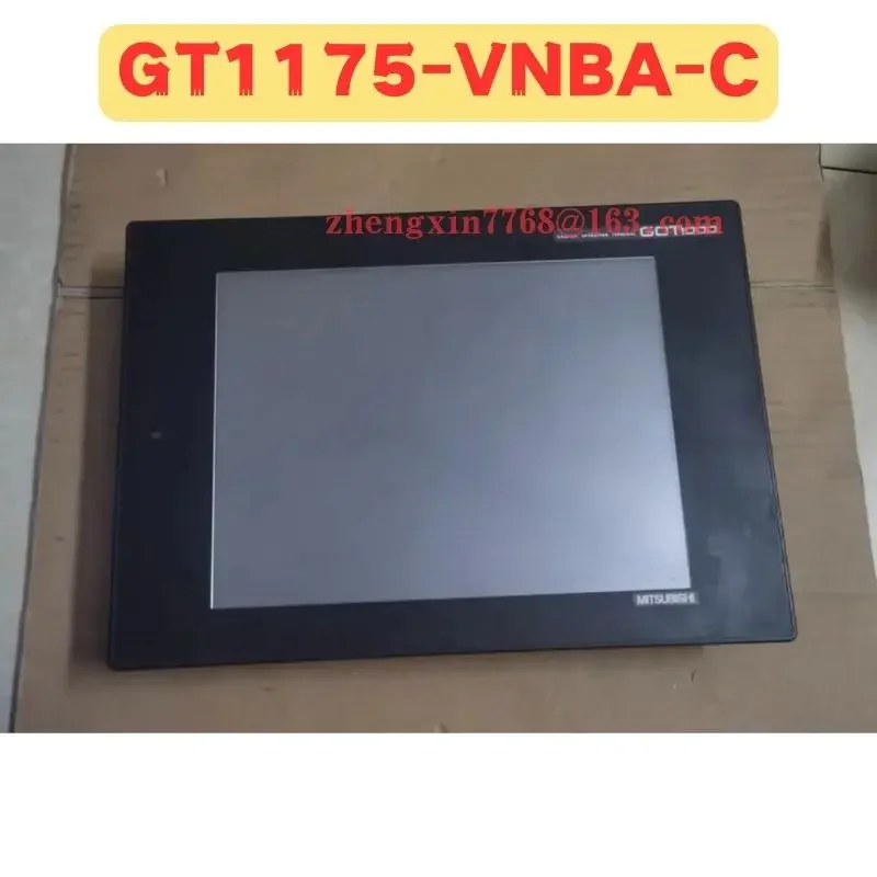 Бывший в употреблении сенсорный экран GT1175-VNBA-C GT1175 VNBA C Нормальная функция Протестировано ОК