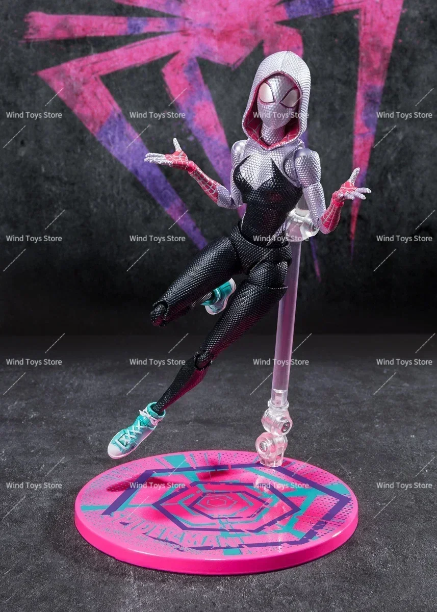Фигурка «Человек-паук: Across The Spider-Verse», оригинальная коллекционная модель Bandai S.H.Figuarts Gwen Miles Morales TNT в сборе (art.: 3920cdff30ace) - 3920cdff30ace