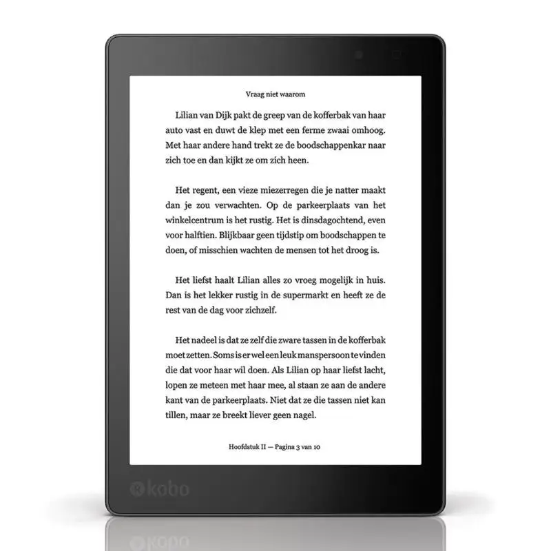 Фото KOBO Aura One 7,8-дюймовый электронный карниз 300PPI HD Carta e-ink IPX8 водонепроницаемая электронная книга N709 1872x1404 Reader 8 ГБ WIFI двухцветный свет №2