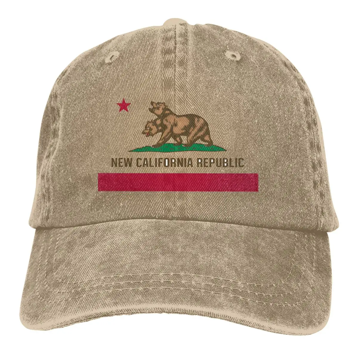 Винтажная бейсбольная кепка capyora California, мужские уличные Регулируемые головные уборы