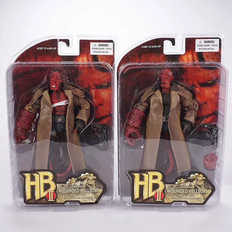 Классический фильм MEZCO Hellboy, фигурка Дьявола BJD, 6 дюймов, ПВХ, Коллекционная модель, игрушки, подарки