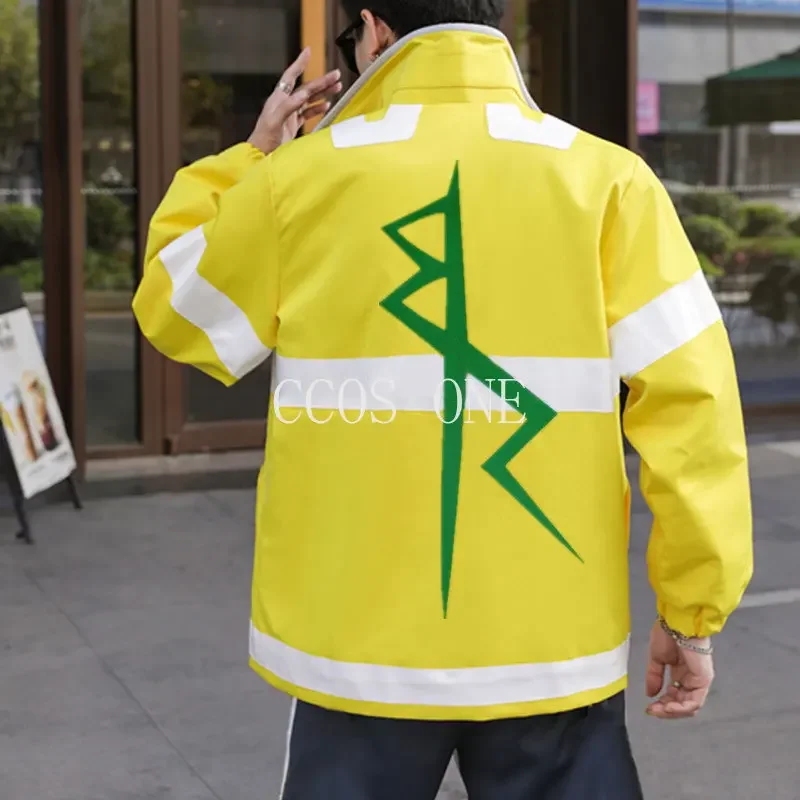 Фото Дэвид Мартинез киберпанк Edgerunners клиент Косплей Jaket Kerah Berdiri Толстовка Ritsleting каминная Dewasa Punk костюм для Хэллоуина №2