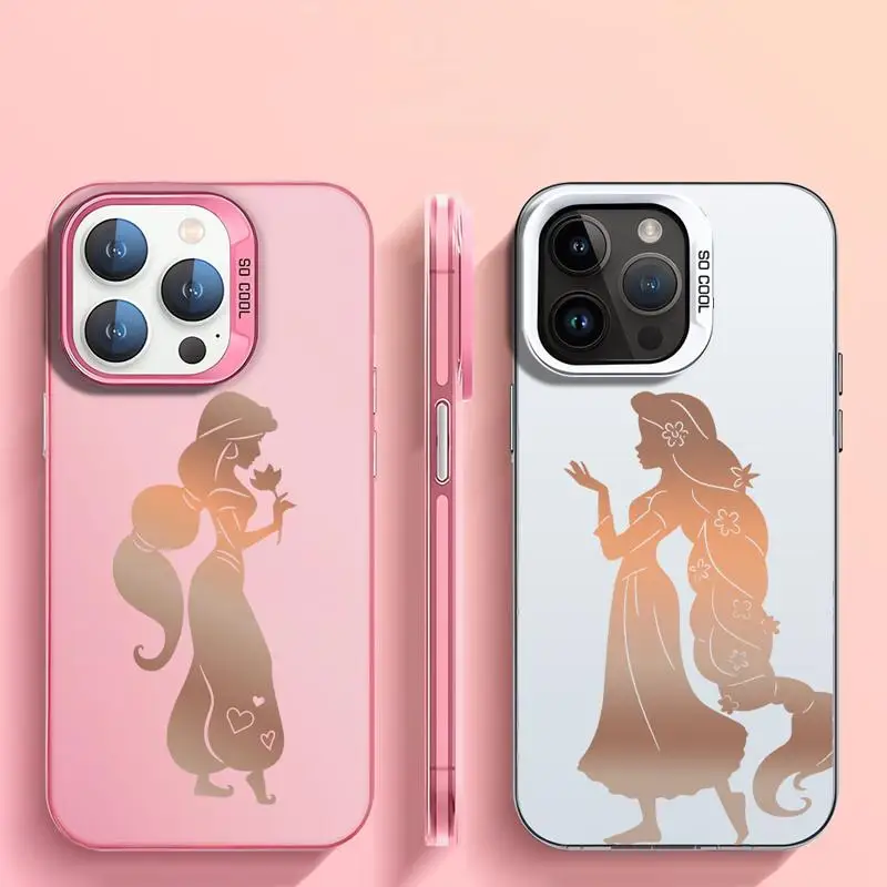 Красивый чехол Priness для Apple iPhone 14, 15, 11, 13 Pro Max, 12, силиконовый, 15 Plus, 11Pro, матовый защитный чехол для объектива телефона с покрытием
