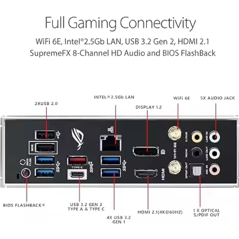 Фото B550-F Основная плата игрового Wi-Fi AM4 ATX/WiFi6E/PCIe4.0/Halo Synchronous Gaming Faith Gear Triple №3