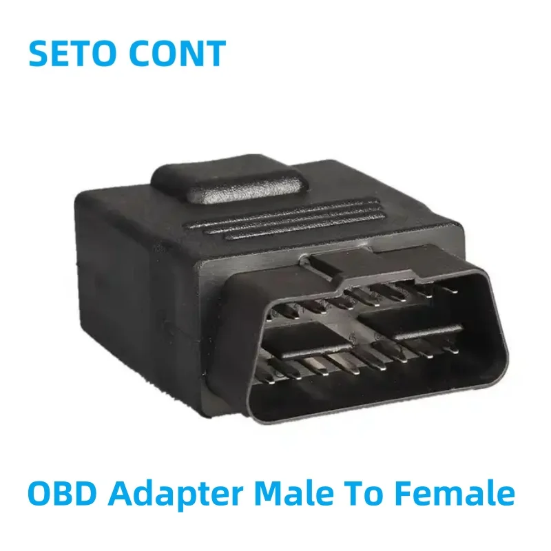 16-контактный разъем OBD2, адаптер OBD «папа-мама», преобразователь OBD2, интерфейс OBDII, всеконтактный, подключенный для диагностических сигналов OBD