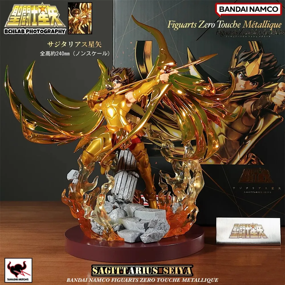 Фото Японский оригинальный золотой Saint Seiya, Святая одежда, Лев, Близнецы, Стрелец, слепая коробка, фигурка, модель автомобиля, украшения, коробка Tamashi, подарок для мальчика №4