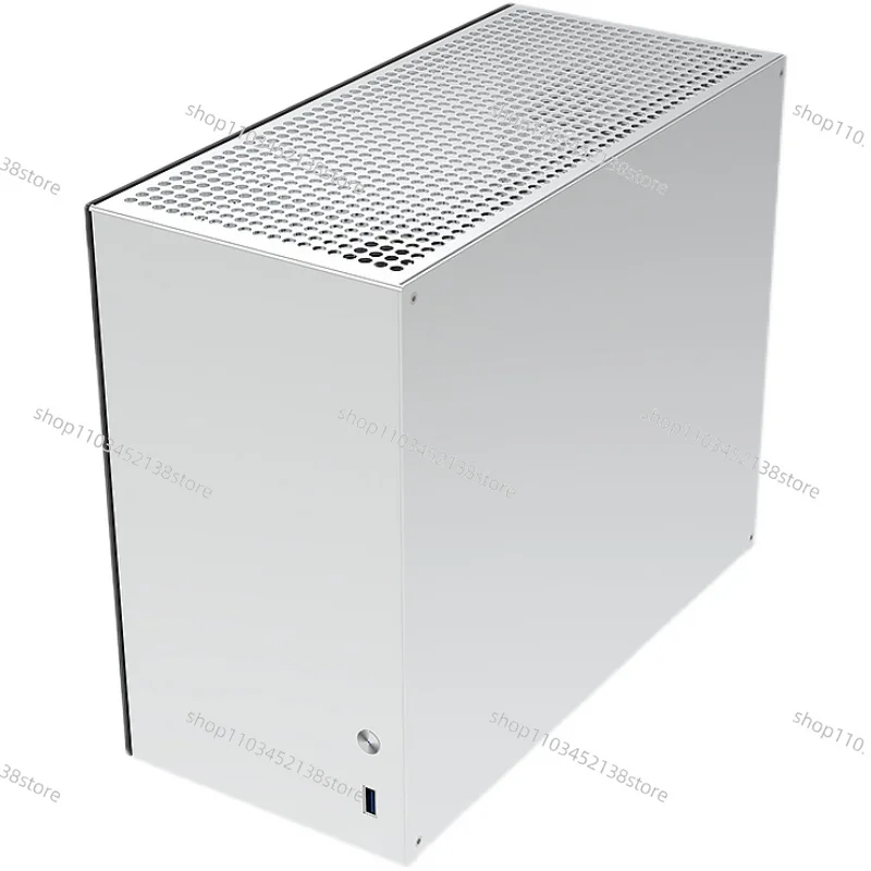 2022new Xiaozhe Premium C2P MATX ITX маленькая фотография, все алюминиевые фотообои, стеклянная сторона прозрачная ATX power k88 Мини компьютер