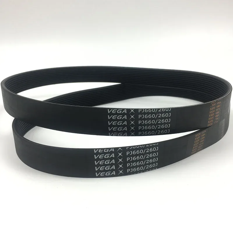Фото Приводной ремень двигателя VEGA V-Belt 260J PJ660 Ремень шкива с 10-ребрами №3