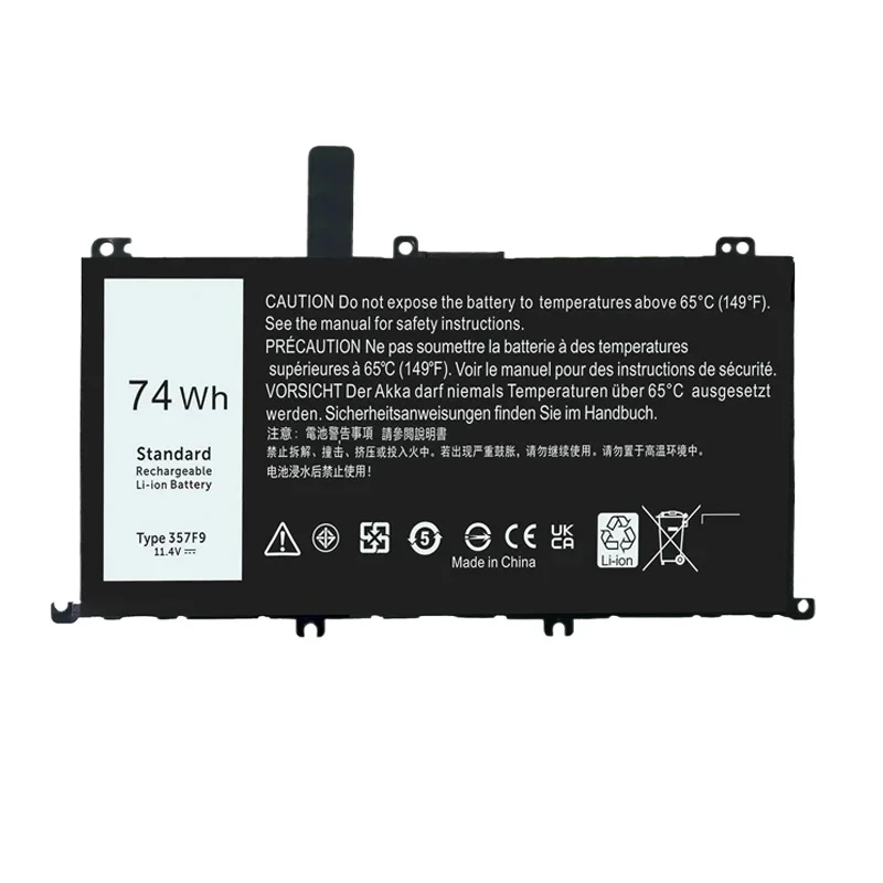 Фото 357F9 11,1 В 74 Втч Сменный аккумулятор для ноутбука Dell Inspiron 15 7000 7557 7559 7566 7567 5576 5577 INS15PD серии №2