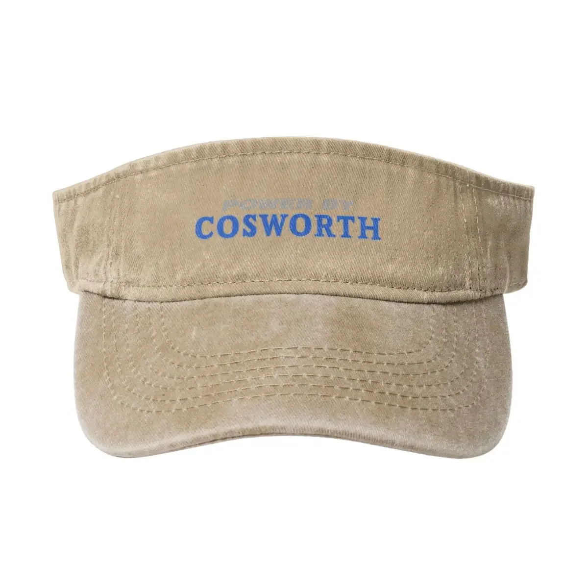 Power By Cosworth Atmungsaktives Washed Denim Пустой цилиндр Дышащие кепки Роскошная женская кепка