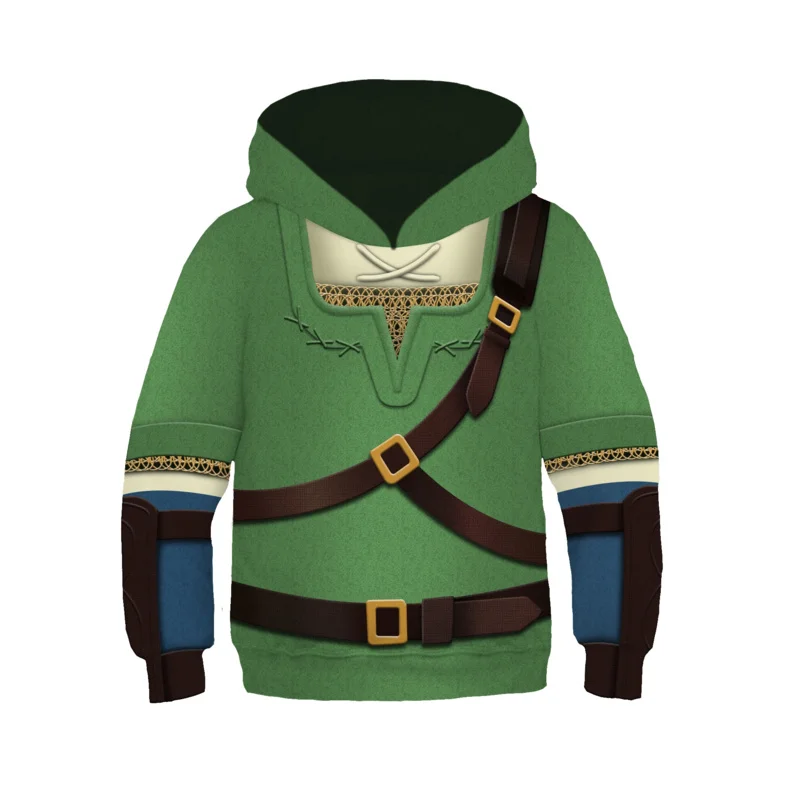 Косплей аниме новая игра Link Oracle of Seasons The Wind Waker костюмы для косплея спортивная одежда толстовка детский пуловер Hoo 72-й