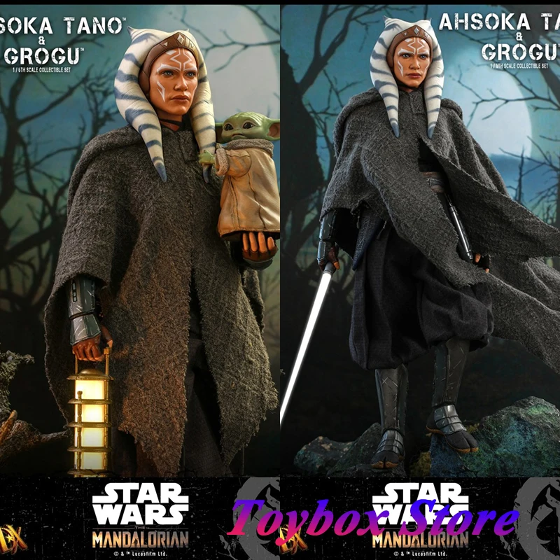 Коллекционная экшн-фигурка HotToys DX20/21 1/6 мандалор Асока Тано грогу, модель солдата из Звездных войн, изысканная, полный комплект 12 дюймов