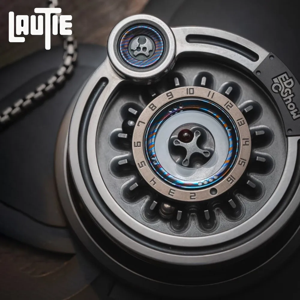 LAUTIE Carnival Mega Spinner серии 2099, ограниченная серия, EDC Show, нашивка с цирконием, аксессуары для офисного стола