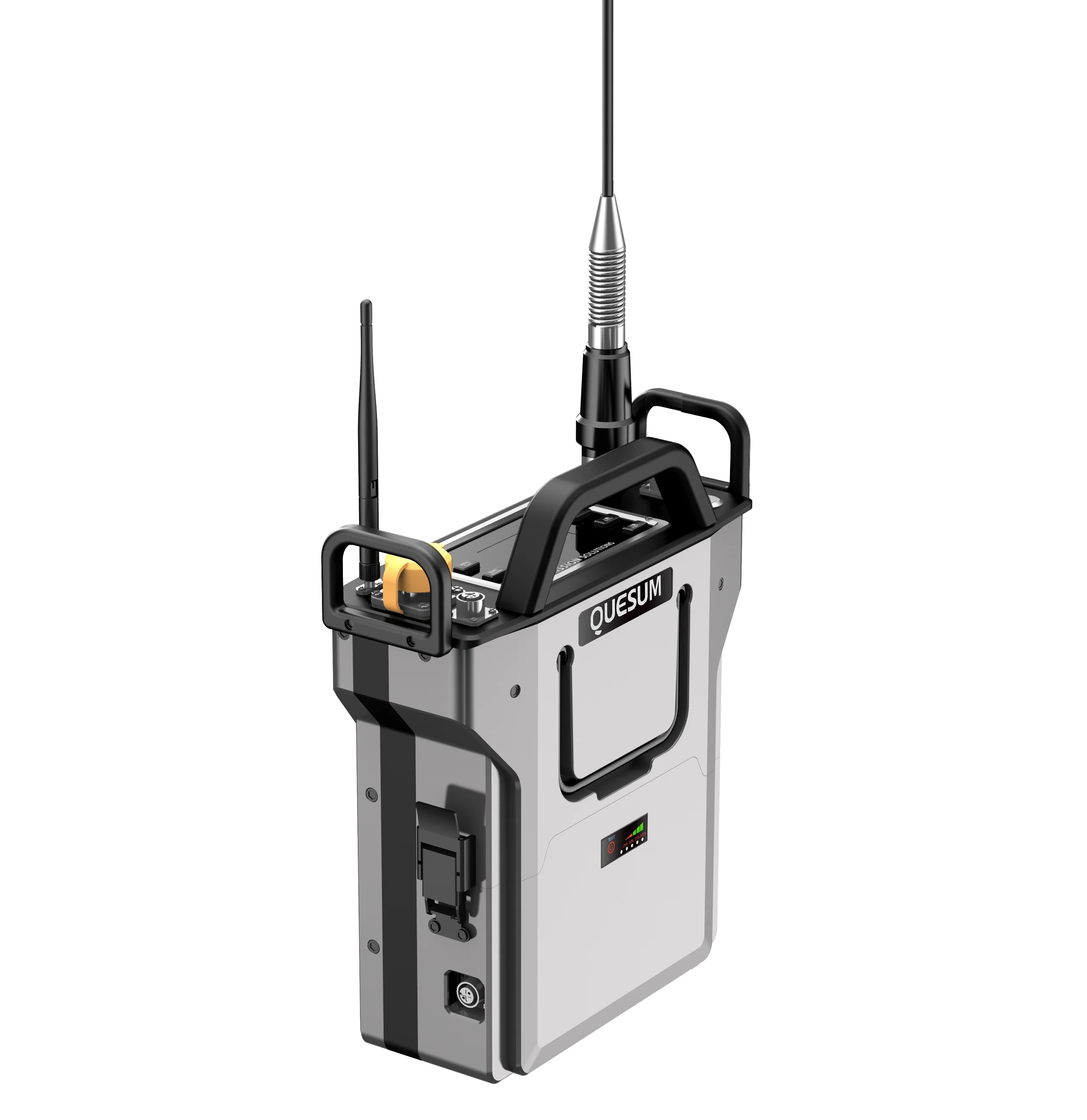 Горячая распродажа 2025 года QUANSHENG Smart BP100 DMR Ad Hoc Manpack Радио и повторитель работает как радио, повторитель и сетчатый узел