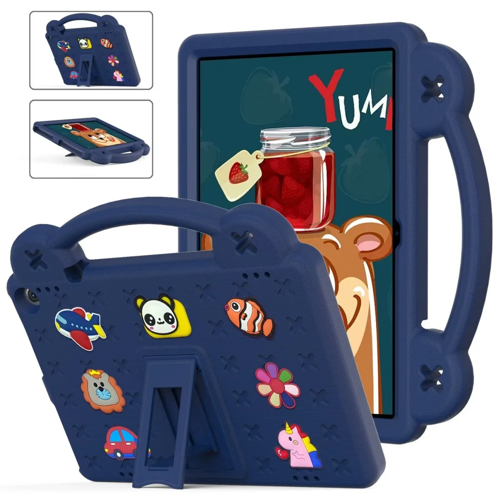 Детский чехол из ЭВА для Huawei Honor Pad 9 MatePad SE 10,4 10,1 Pro 12,6 T10s Bear Stand Cover для MediaPad T5 10,1 M6 8,4 M5 Lite Cas