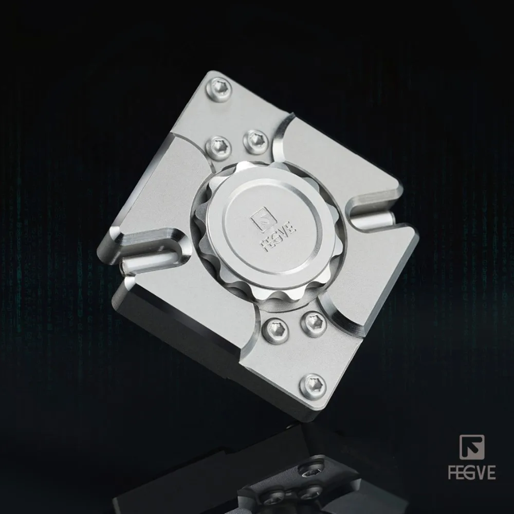 FEGVE EDC Square Fidget Spinner Игрушка для снятия стресса Игрушки для взрослых Оригинальный дизайн Multi-blade Fidget Spinner