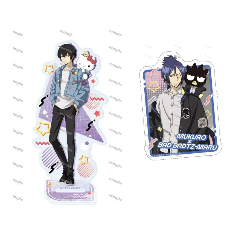 Katekyo Hitman Reborn Sanrio Ver. Acg украшение Rokudo Mukuro акриловая подставка Gokudera Hayato фигурка аксессуар Ямамото игрушки