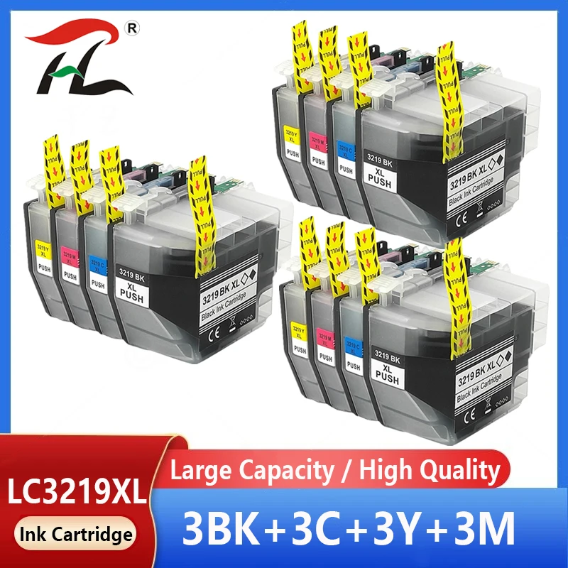 Совместимый чернильный картридж LC3219 для модели LC 3219 XL, Brother, J5335DW, J5730DW, J5930DW, J6530DW, J6930DW, J6935DW