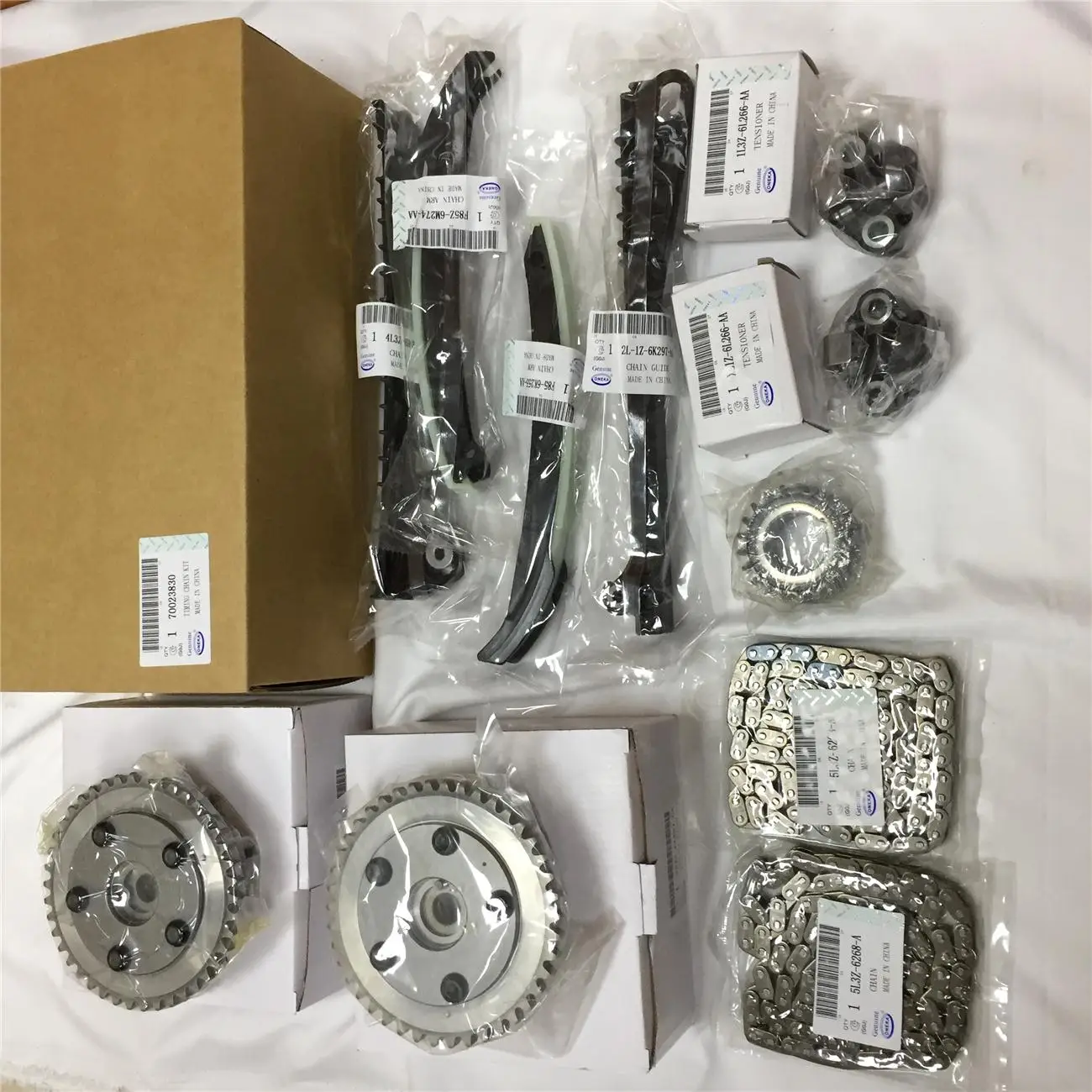 Фото Детали двигателя ONEKA для комплекта цепи ГРМ F150 для TCS46078 4L3Z-6M256-AA 1L3Z-6L266-AA 9L3Z6600A F85Z-6K255-AA №2