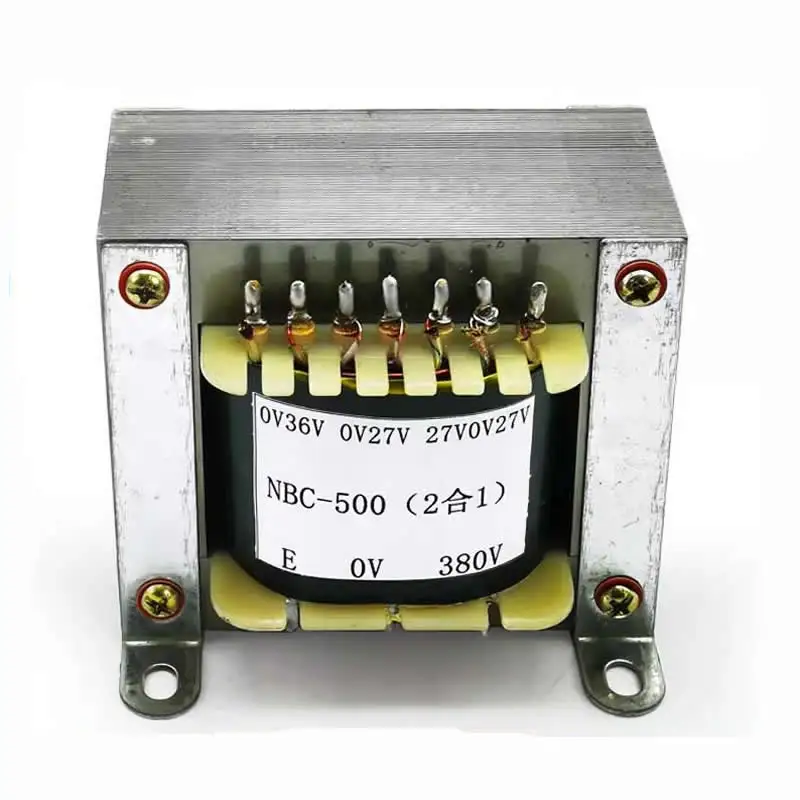 Aotai NBC350/500 газовый экранированный сварочный аппарат, контрольный трансформатор, двойной 27 в 36 в 19 в EI114 * 50