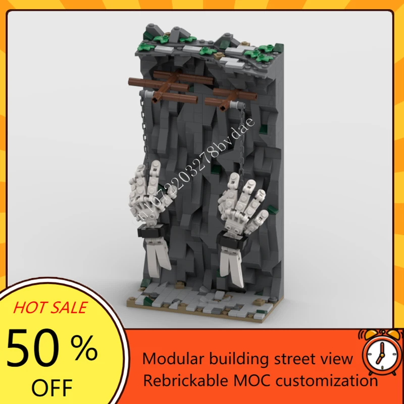 508 шт., модульная MOC, креативная модель с видом на улицу, пазлы на заказ, архитектура, сделай сам, образование, сборная модель, игрушки, подарки Игры и головоломки
