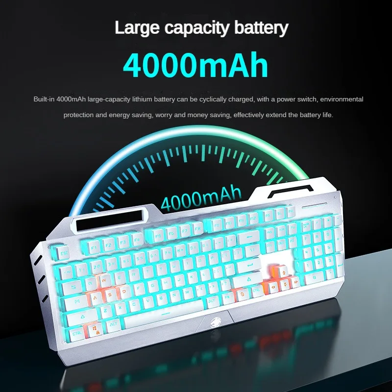 Фото Беспроводная Bluetooth механическая клавиатура EWEADN TK900, игровая трехрежимная RGB клавиатура с популярной заменой электронных видов спорта, аксессуары для ноутбуков на заказ №5