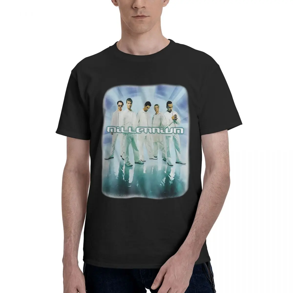 Backstreet Boys Millennium Music, 100% хлопок, повседневные дышащие удобные летние новые подарки и футболки, мужские подарки