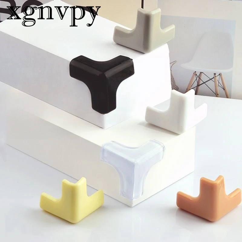 Xgnvpy, безопасный для Детей Силиконовый защитный уголок для стола, 4 шт., T-образная защитная накладка на края, защита от столкновений для детей