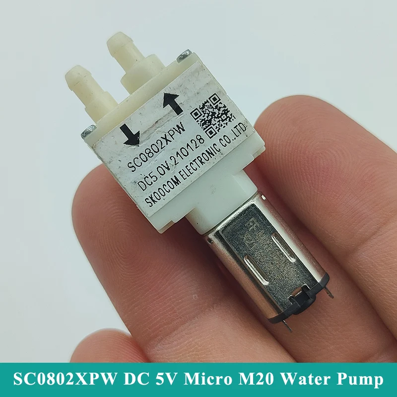 SC0802XPW FF-M20 Micro водяной насос DC 3,7 V 5V 6V маленький мини M20 диафрагменный самовсасывающий насос DIY робот-уборщик