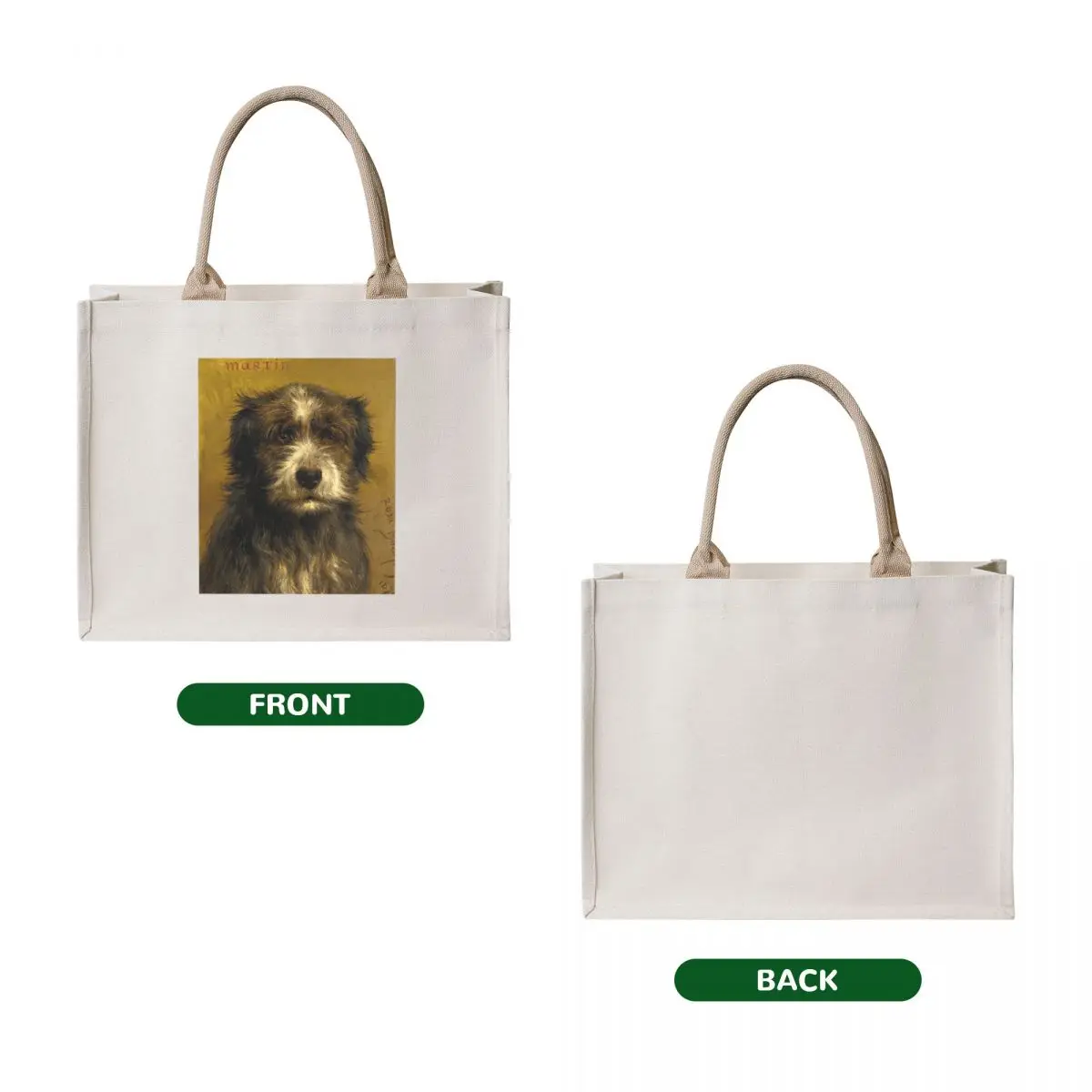 Фото Martin a Terrier - Rosa Bonheur - 1849. Большая сумка. Женские сумки. Шоппер. Женская сумка для покупок. №2