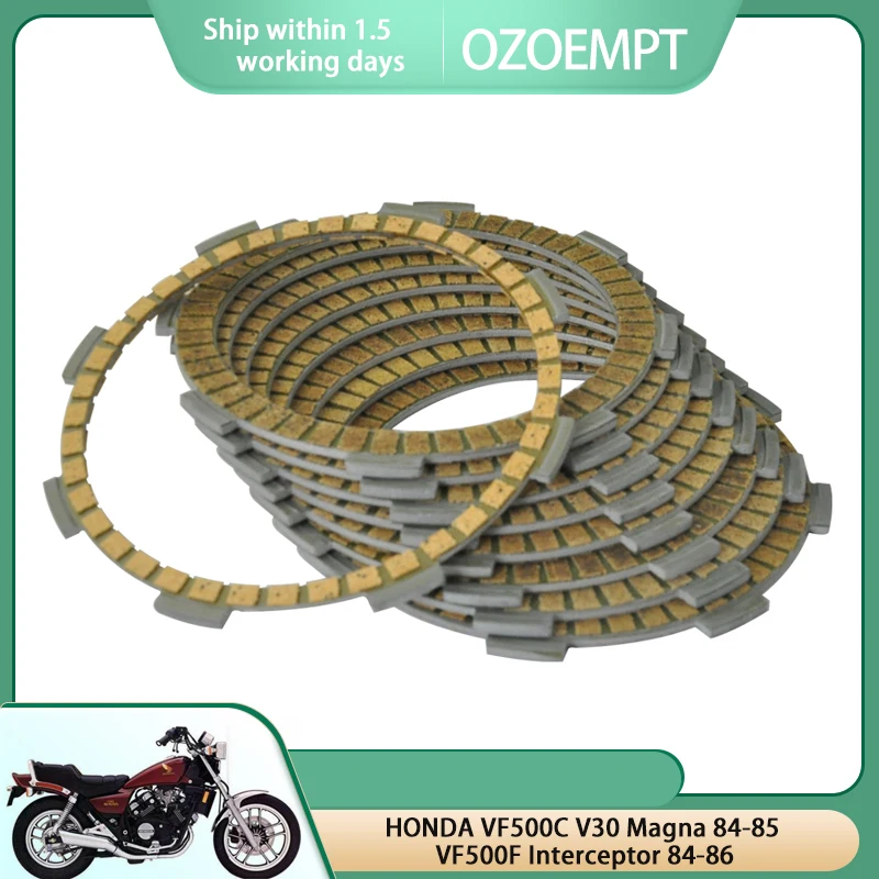 Памперсная пластина сцепления OZOEMPT, подходит для HONDA VF500C V30 Magna 84-85 VF500F перехватчик 84-86