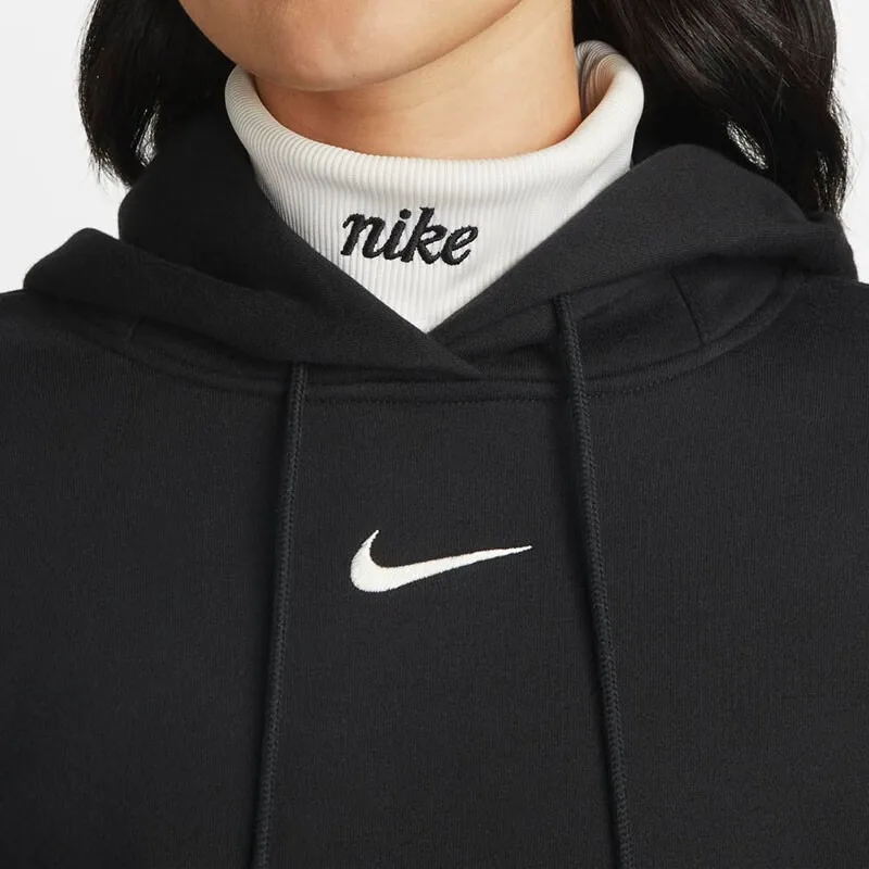 Фото Оригинальное новое поступление, толстовка NIKE AS W NSW PHNX FLC OS PO, Женский пуловер, худи, спортивная одежда №3