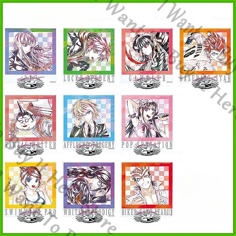 Аниме Danganronpa Hinata Hajime Enoshima Junko Toko Fukawa/Genocider Syo Mikan Tsumiki Kuzuryuu Fuyuhiko Косплей Акриловый знак