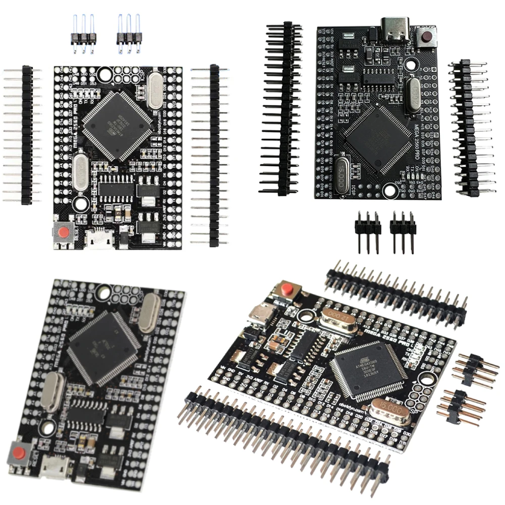 Mega2560 Pro DIY Electronics Project Board CH340G ATmega2560-16AU 5 В Высокопроизводительная макетная плата 16 МГц для Arduino Mega