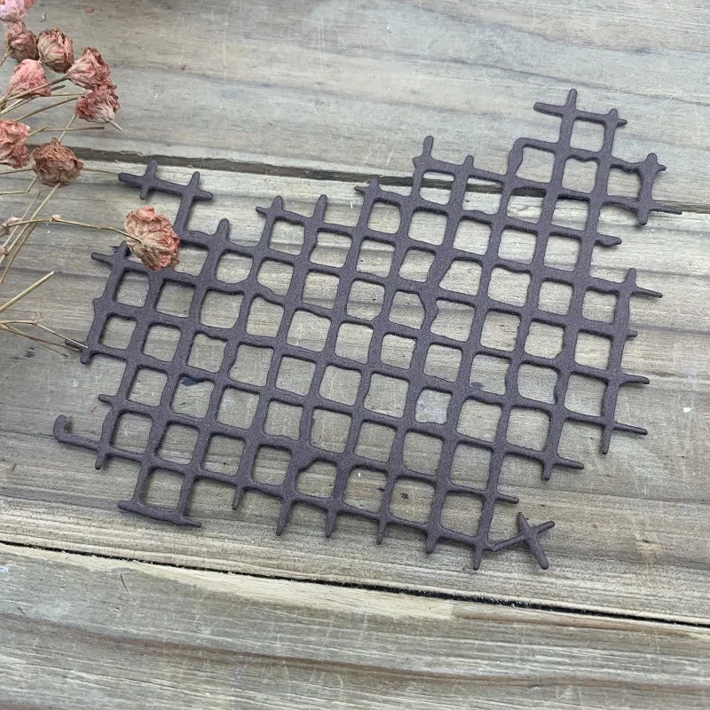 Сетчатые украшения, металлические трафареты для резки, трафареты для DIY, скрапбукинга, декоративное тиснение, шаблон для высечки ручной работы Искусство, ремесла и шитье