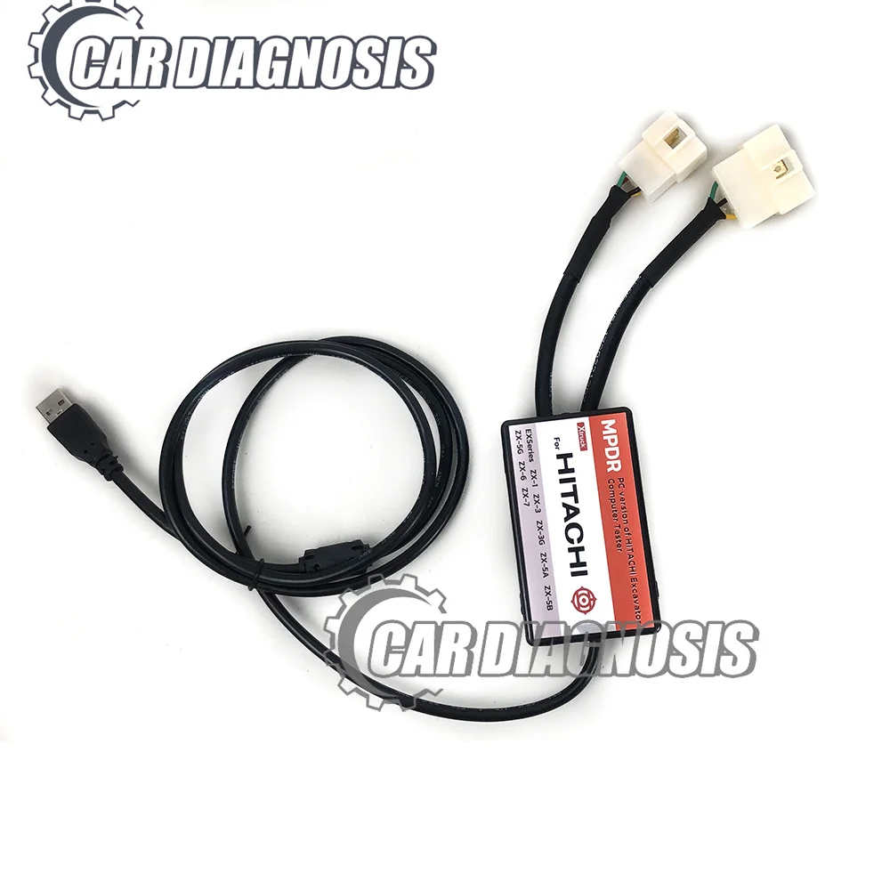 Фото Для Hitachi Dr.ZX MPDR диагностический USB-кабель для Hitachi EX.ZX-3 ZX-5 ZX-6 ZX-7 сверхмощный экскаватор-погрузчик грузовик диагностический инструмент №4