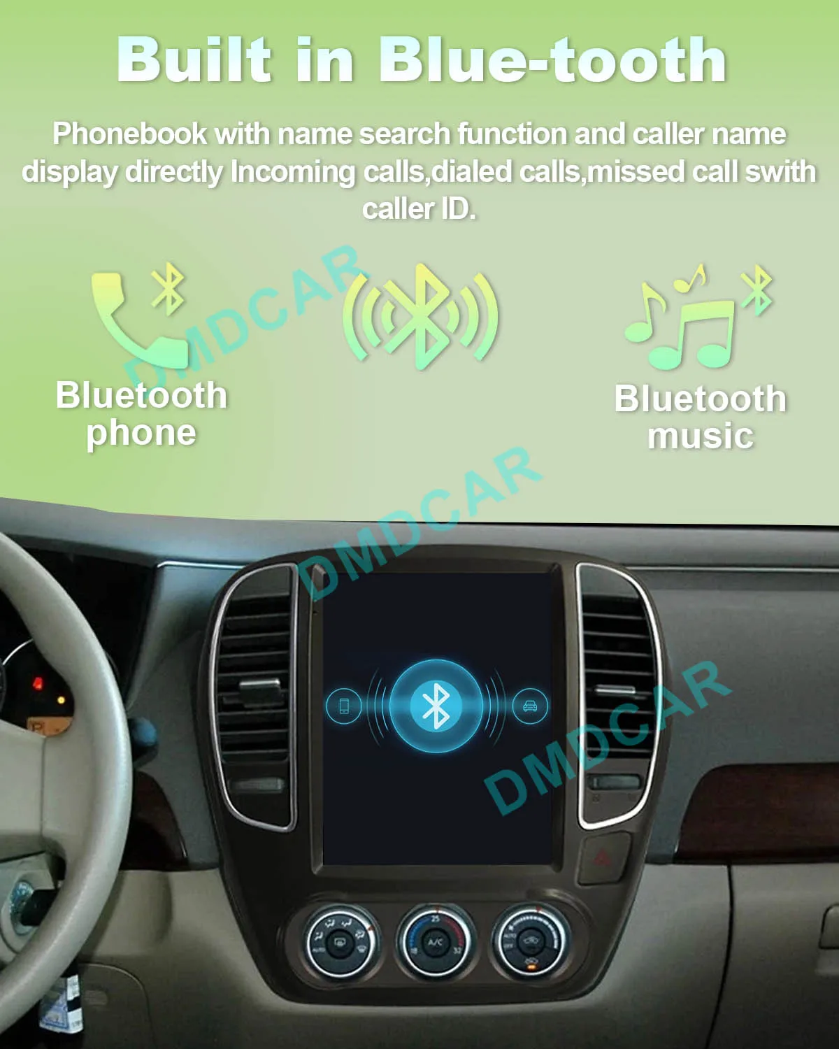 Фото DMD заводской Android 13 радиоплеер Carplay авто мультимедийное видео автомобильный DVD-плеер для Nissan Subaru Outback авто электроника №4