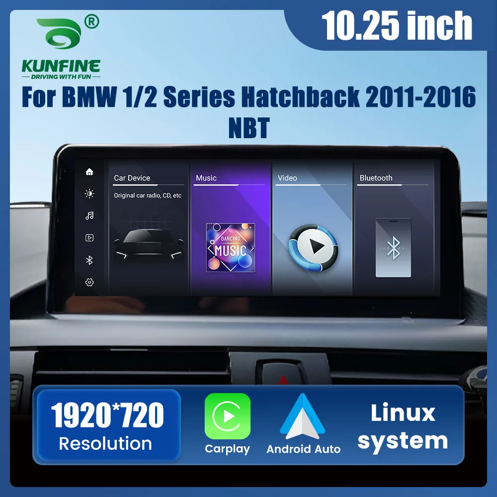 10,25-дюймовый автомобильный радиоприемник для BMW 1/2 серии хэтчбек 2011-2016 NBT система GPS-навигация мультимедийный дисплей головное устройство видеоплеер