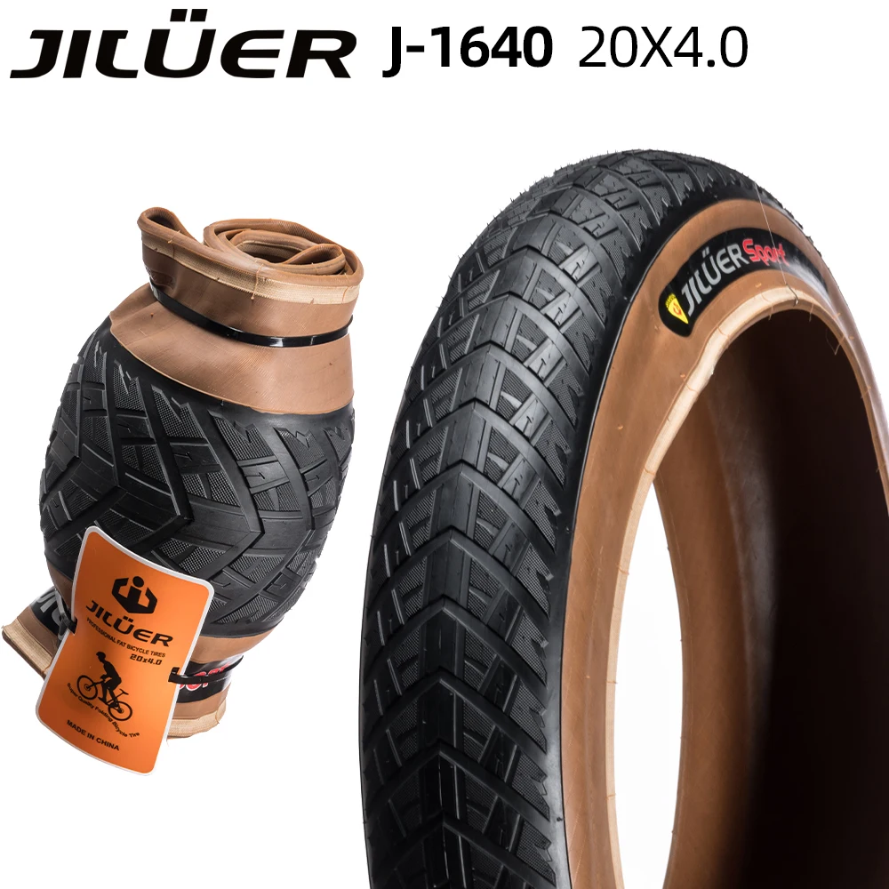 20X4.0 толстые шины JILUER велосипедные шины, Складные шины, толстые шины