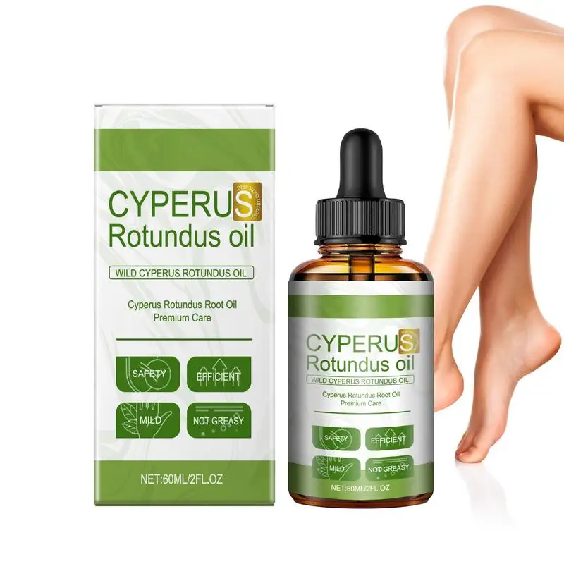 Масло Cyperus Rotundus, 60 мл, натуральное масло кипариса, уменьшающее рост волос всего тела, увлажняющее массажное масло для тела для удаления волос