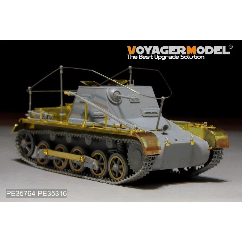 Фото Модель Вояджер PE35764 1/35 немецкий Pz.Bef.Wg.I командный Танк Второй мировой войны (Sd.Kfz. 265) базовый (для DRAGON 6218/6597) №3