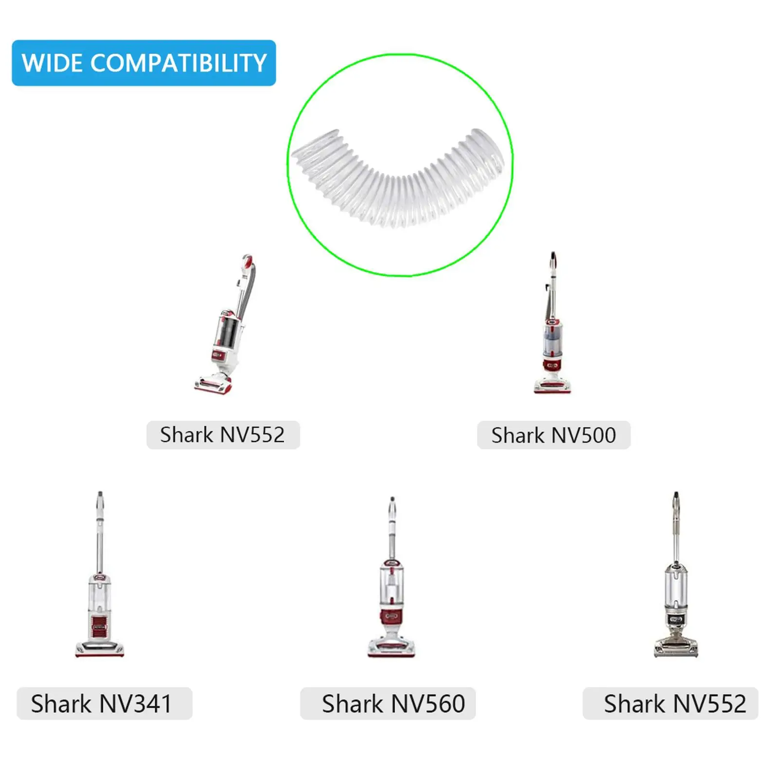 2 шланга нижнего воздуховода пылесоса для Shark Rotator NV470 NV472 GD